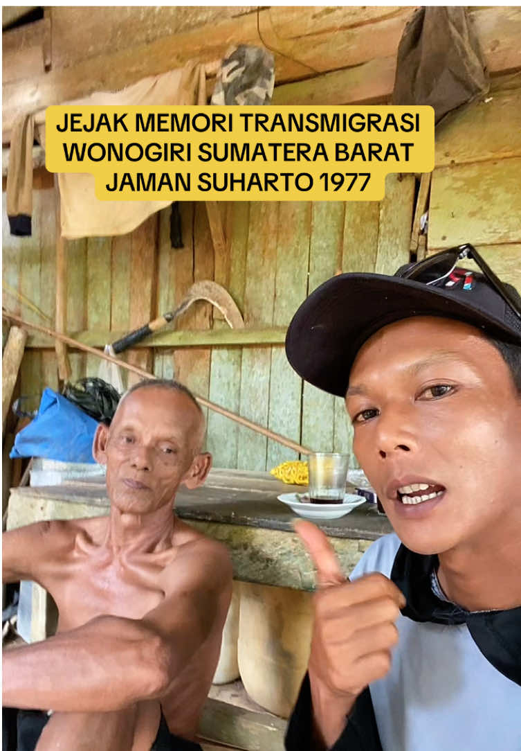 Memori usang mbah kakung ku yang memutus kan ikut tranamgrasi dari wonogiri ke sumatera 1977