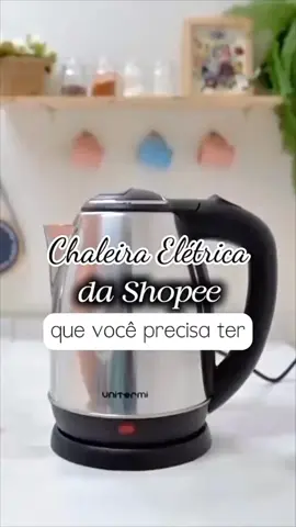 Chaleira Elétrica Inox   Venha conferir este vídeo interessante no Shopee Video! https://br.shp.ee/t2ypcm6?smtt=0.0.9 #viciost #chaleiraeletrica #unitermi #inox #shopee 
