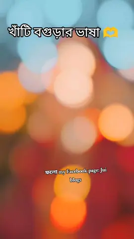 খাঁটি বগুড়ার ভাষা 🫶#বগুড়া❤️ #view nai😒 #vairal #juijui2704 