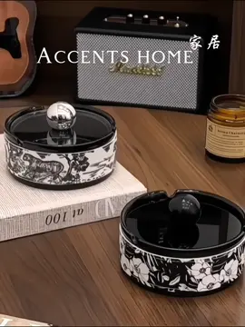 Gạt Tàn Hoạ Tiết Hổ Báo  Bọc Da Cao Cấp Kèm Nắp Đậy – Thiết Kế Cổ Điển Sang Trọng. ##gattan##gattanthuoc##decor##trangtri##giadung @@Góc Nhà Xinh @@Góc Nhà Xinh @@Góc Nhà Xinh