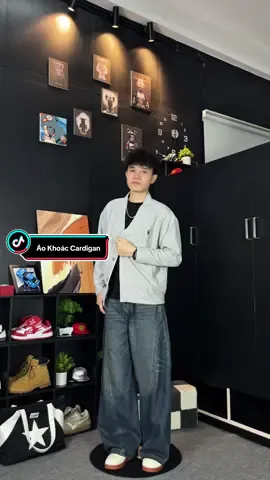 Áo Khoác Cardigan ZONEF STUDIO #aokhoac #aocardigan #outfit #phoidonam #tuanvureview_m70 