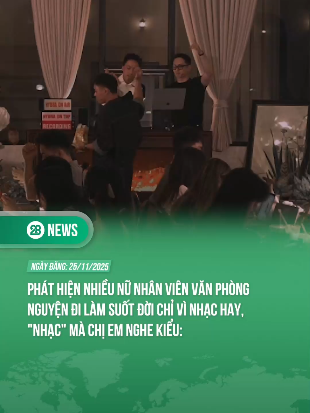 Ơ KÌA NHẠC NÀY ĐẸP TRAI THẾ #tiktoknews #theanh28 #theanh28news #hybraontop #nerdsociety @hybraontop.ocd @nerdsocietyhn