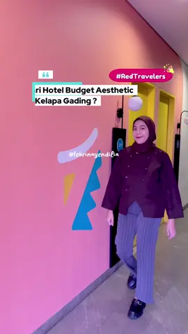 Hotelnya lucu bangettt cuma 200an ! @SANS Hotels cakep poll ! @RedDoorz Indonesia  #RedTravelers #berkeSANS #sanskelapagading #hotelbudgetkelapagading #fyp 