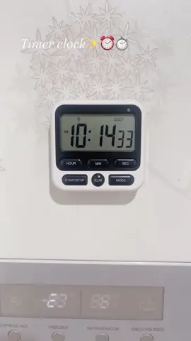 This multifunctional timer clock can run two timers at the same time and also works as a clock and alarm,perfect for cooking,studying or workout✨⏰⏱️ #timerclock #kitchentimer #digitaltimer #fyp #fypppppppppppppppp