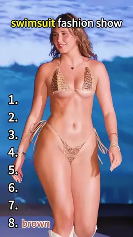 Swimsuit fashion show #Love #swimsuit #fyp #viral #usa 