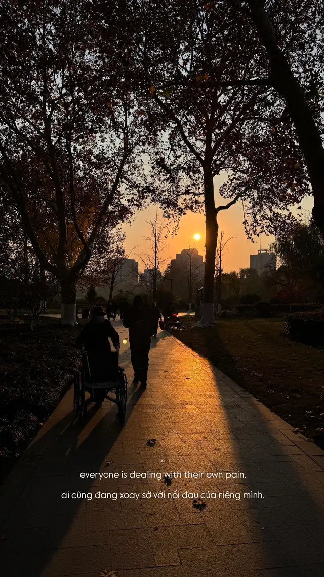 Everyone is dealing with their own pain...