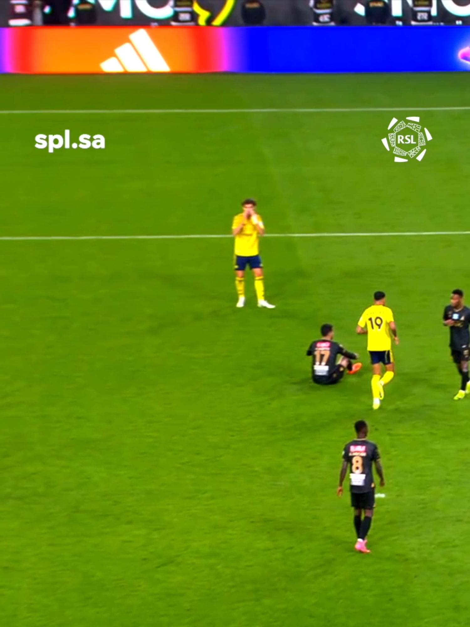 That reaction says it all 😁😁😁 #sportsontiktok #SPL #cristianoronaldo #sportsinsaudi