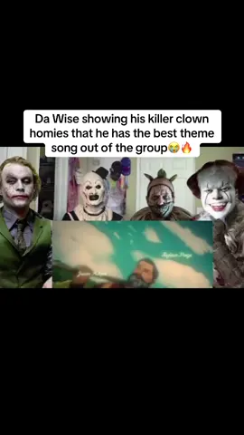 “Something raaaareee”😭🔥 #pennywise #welcometoderry #itwelcometoderry #joker #arttheclown 
