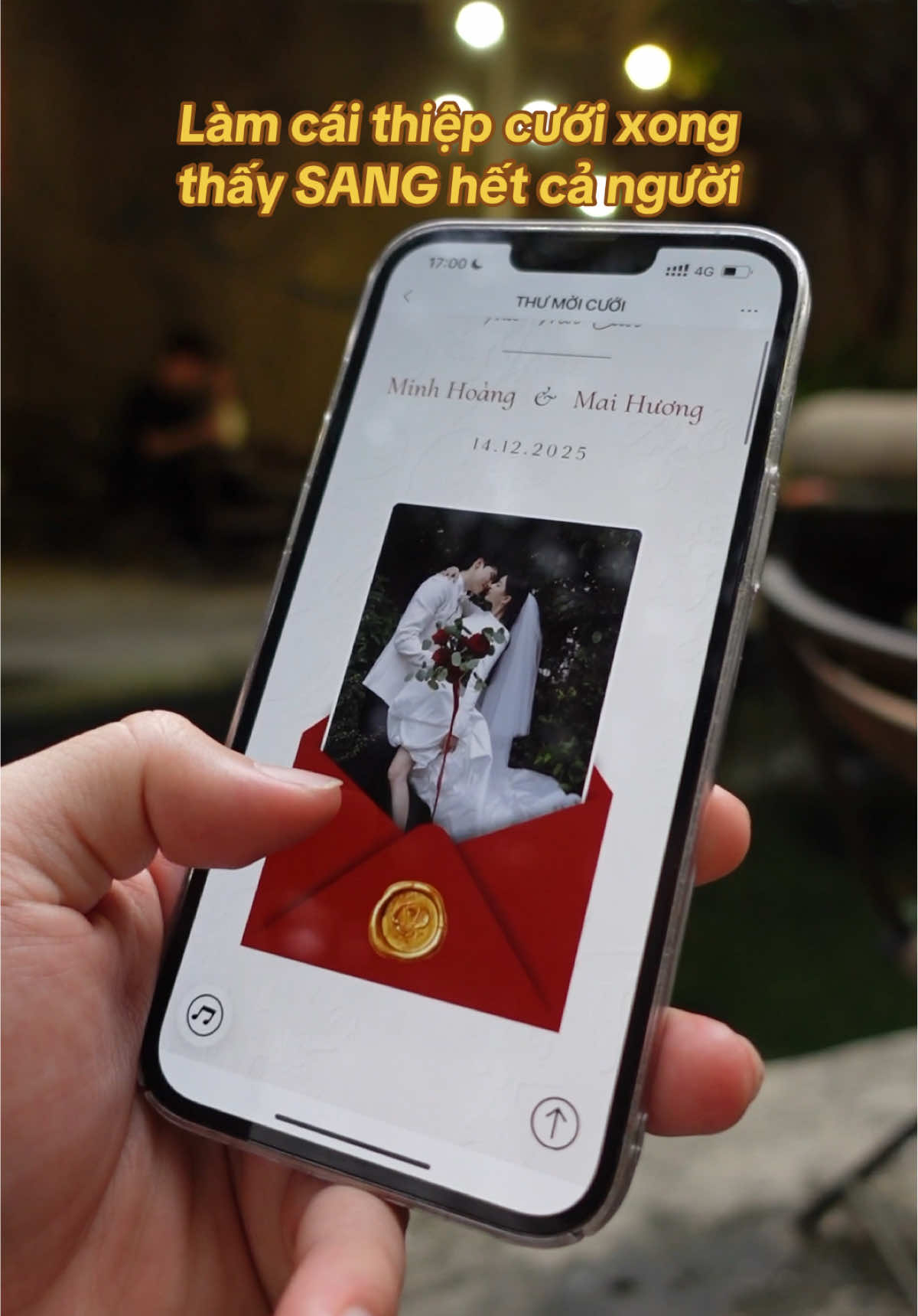 Có thể là xem ngày 100 lần chưa chán với thiệp cưới đẹp như này #thiepcuoionline #thiepcuoi #wedding #thiepcuoilongthinh #thiepcuoidep 