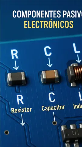 En electrónica siempre escuchamos hablar de “componentes pasivos” y “componentes activos”, pero… ¿qué hace que un componente sea realmente pasivo? ⚡🔧 Un componente pasivo es aquel que no genera energía, no amplifica señales y no necesita una alimentación externa para funcionar. Su comportamiento depende completamente de la corriente y del voltaje que circula a través de él. En otras palabras: solo reaccionan, no controlan. Dentro de este grupo encontramos varios elementos conocidos: Resistencias, que limitan la corriente. Capacitores, que almacenan energía momentáneamente y filtran ruidos. Bobinas o inductores, que suavizan y moldean la corriente. Pero también existen muchos otros componentes pasivos que a veces pasamos por alto: Diodos rectificadores, que permiten el paso de corriente en un solo sentido sin amplificar nada. Fusibles, que protegen contra sobrecorrientes. Varistores, que absorben picos de voltaje. NTC y PTC, que cambian su resistencia con la temperatura. Cristales osciladores, que generan frecuencia mediante vibración, no por amplificación. Y hasta los transformadores, que aunque parecen “activos”, siguen siendo pasivos porque no crean energía, solo la transfieren magnéticamente. Lo importante es comprender que ningún componente pasivo puede aumentar una señal, generar potencia ni controlar un circuito por sí solo. Su función es limitar, almacenar, filtrar, rectificar o proteger. En cambio, los componentes activos —como transistores, reguladores o circuitos integrados— sí pueden tomar control del circuito, amplificar señales y manejar la potencia. Cuando entiendes esta diferencia, analizar cualquier placa electrónica se vuelve mucho más fácil y lógico. Puedes ver qué parte del circuito solo “acompaña” la señal y cuál realmente hace el trabajo de control. ⚙️