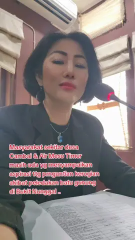 Pembahasan Anggaran RAPBD Bangka Belitung Tahun Anggaran 2026. Flashback sedikit apa kabar pergantian rugi Korban Peledakan Aktivitas Tambang Batu Mineral di Bukit Nunggal ??? karena OpD belum pernah melaporkan tertulis hasil realisasi anggaran yg disahkan di ABT 2025.  Warga masih sangat kuatir jika ada aktivitas lagi.  Mehoa dengan fungsi pengawasan melekat ingatkan Plt Dinas saat rapat resmi-  #mehoa #dprdbabel #bangkabelitung #pdiperjuanganbabel 