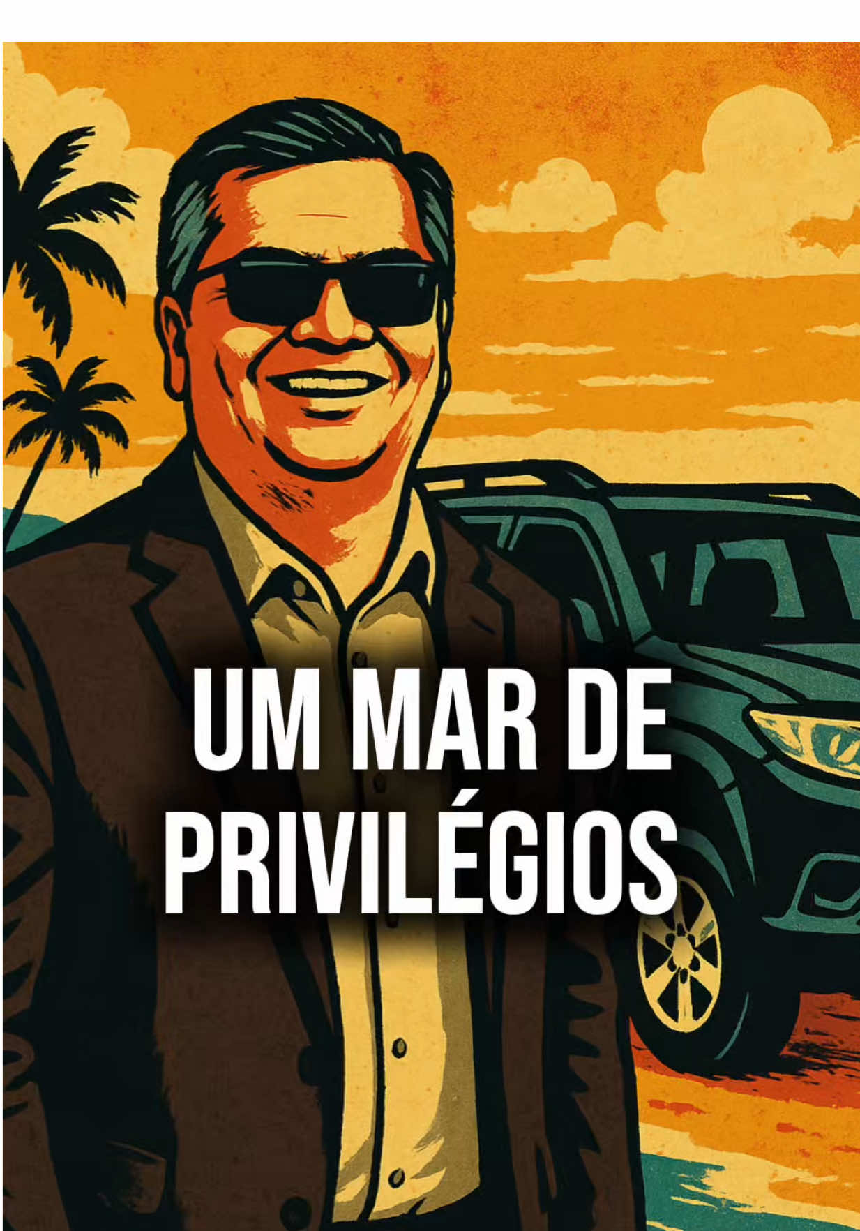 Poderia ser pior se estivesse de sunga branca de renda.