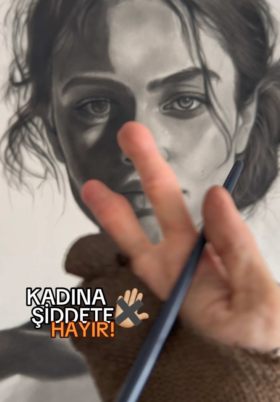 KADINAŞİDDETEHAYIR!✋🏼✖️#25kasımkadınaşiddetehayır #kadinasiddetehayir #art #keşfet #fy 