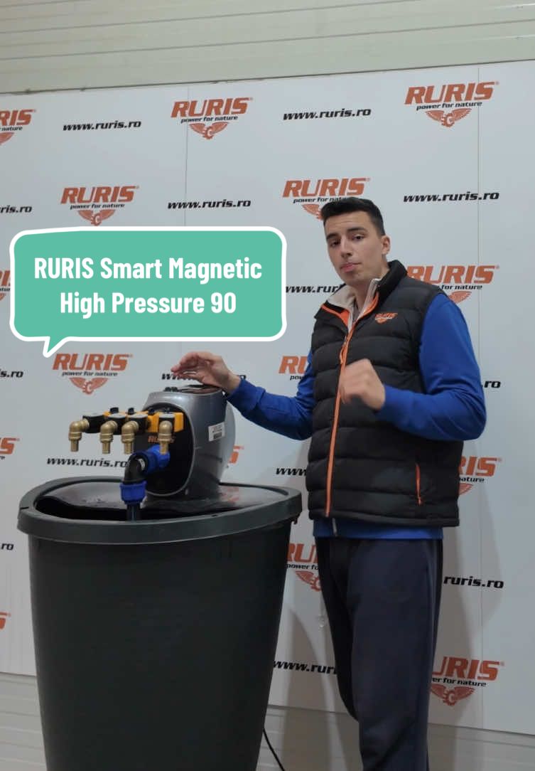 RURIS Smart Magnetic High Pressure 90 este hidroforul care îți dă presiune constantă FĂRĂ vas de expansiune, FĂRĂ cămin și FĂRĂ bătăi de cap. Este silențios, compact și își reglează singur debitul. Se oprește automat dacă nu are apă. Ideal pentru apartamente sau case cu debit redus. Consum mic, întreținere minimă, panou digital și programator inclus. Scrie-ne în comentarii părerea ta👇👇👇 #hidroforruris #smartmagnetichighpressure90 #utilajeagricole #viral_video🤩🤩🤩 #fyp 
