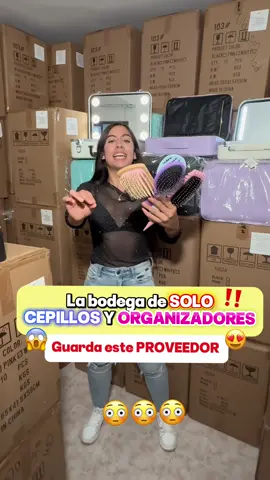 La BODEGA de SOLO CEPILLOS Y ORGANIZADORES😍😱‼️➡️ @Dittuti ⬅️ Es lo maximoooo, venden demasiado, son IMPORTADORES DIRECTOS✅ 📲3154500269 #bodega #importadoresdirectos #maquillaje #cabello 