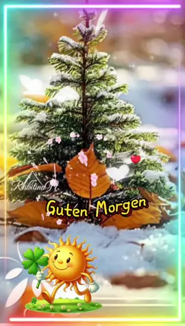 Schönen guten morgen. 