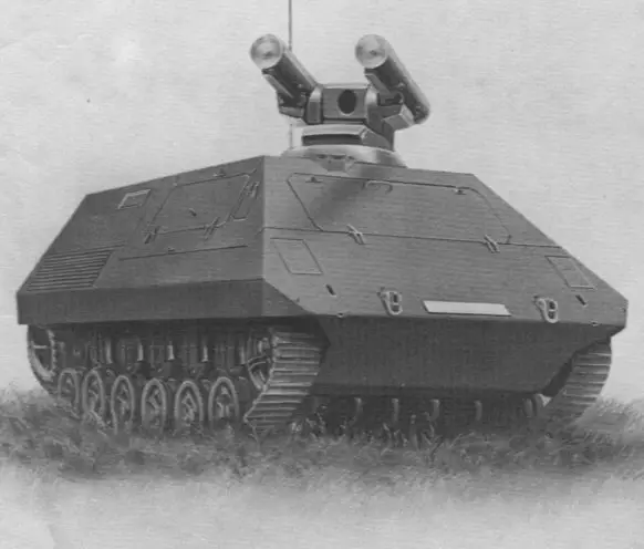 Наприкінці 1970-х років компанія Soframag, продовжуючи ідеї легких бойових машин серії Fouga VP90, створених конструктором Віктором Буффором, запропонувала нову легку протитанкову гусеничну машину під назвою Fennec. Згодом проєкт перейшов до фірми Lohr, яка представила його в оновленому вигляді під позначенням VPX110. Машина могла оснащуватися баштами Hako-HOT або MCT-Milan, що дозволяло використовувати сучасні протитанкові ракети. VPX110 був компактною та легкою бойовою машиною з довжиною корпусу майже 4 метри, шириною трохи більше двох метрів і висотою близько півтора метра. Бойова маса становила приблизно 4,3 тонни. Силова установка включала бензиновий двигун Citroën CX 2400 потужністю 110 кінських сил, що давало змогу розвивати швидкість до 80 км/год та проходити до 800 км або працювати до восьми годин без дозаправлення. Перші варіанти Fennec мали п’ять опорних котків і випускалися у двох модифікаціях. Версія 5D мала відкриту кабіну висотою близько 1,10 м і масу приблизно 3,6 тонни. Модифікація 5C, навпаки, отримала закриту кабіну й важила близько 4 тонн. ЩЕ БІЛЬШЕ КОРИСНОЇ ІНФОРМАЦІЇ МОЖНА ЗНАЙТИ ЗА ПОСИЛАННЯМ В КОМЕНТАРЯХ  #Україна #ПТРК #ПТКР #винищувачтанків #армія 