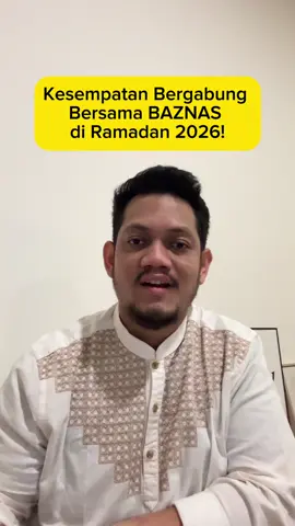 Mau ikut terjun langsung dan jadi bagian dari aksi kebaikan Ramadhan? Pilih posisi yang paling pas buat kamu dan segera daftar sebelum 30 November. #RelawanRamadhanBAZNAS #AksiKebaikan #BerkahRamadhan