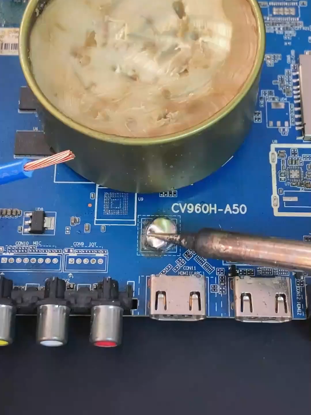 Make Every Solder Job Easy and Precise with This Flux Paste ⚡🛠️#electronicsrepair #diyprojects #electronics #homerepair #techtools