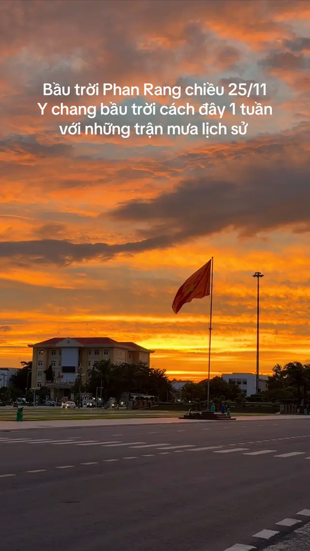 Bầu trời Phan Rang chiều 25/11 #phanrang #khanhhoa #alo85 