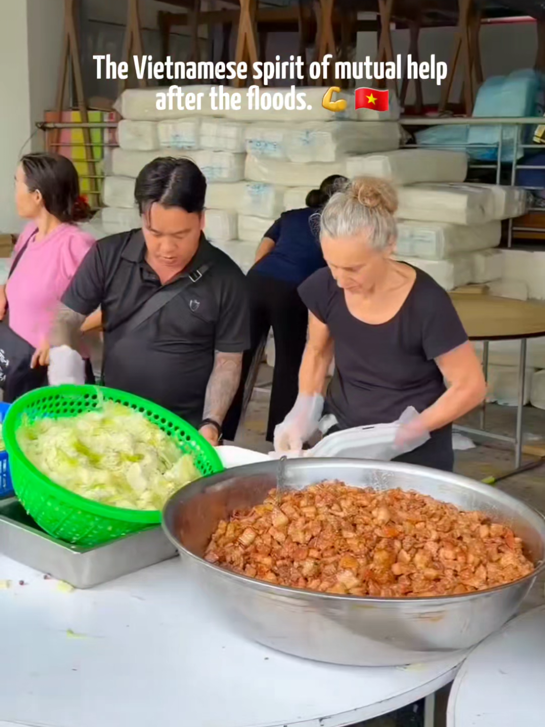 In the wake of the harsh floods in Central Vietnam, we proudly witness the indomitable spirit of our nation. The moment disaster strikes, our deep-rooted mutual compassion triggers an immediate, unified, and powerful relief effort. This incredible solidarity — where every citizen steps up to support their compatriots — defines who we are. It is the core of the Vietnamese heart, proving that our unity is stronger than any storm. #vietnam  #flooding  #flood 