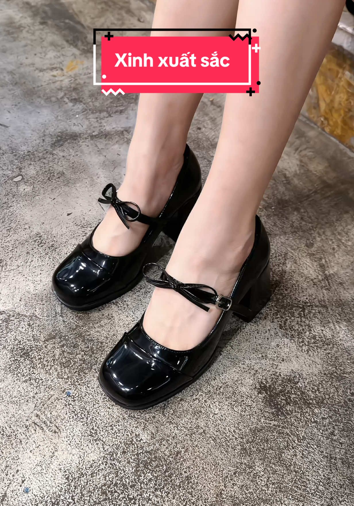 Đôi cai gót dáng maryjane xinh xuất sắc #linhsamiu #giaydep #giaynu #giaynuxinh #giaymaryjane 