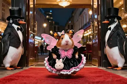 高雅人士餐廳#搬運 #ai #仙女下凡 #豬妞 #高雅人士 @TikTok @tiktok流量傳播員 