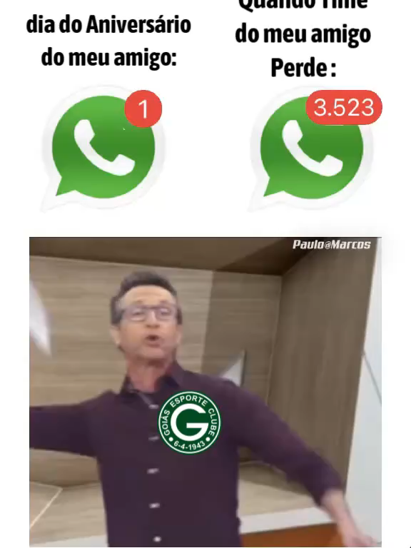 **QUANDO É ANIVERSÁRIO EU LIGO UMA VEZ… MAS QUANDO O TIME DELE PERDE, EU LIGO SEM PARAR 😌🤣🐉🔥** Quando é aniversário do meu amigo, eu ligo, mando parabéns, tudo certinho 🎉😌 Mas quando o time dele perde… AÍ EU VIRO TELEMARKETING, MEU FILHO! 📞🤣📞🤣📞 É ligação, áudio, chamada de vídeo… Porque esse tipo de amizade tem que ser valorizada! 😂🔥🐉 Se o rival caiu… eu levanto o telefone rapidinho! 😈🔥 Texto ✍️🐉 Paulo Marcos Dragolino Arte 🎨🐉 Paulo Marcos Dragolino Edição de Vídeo 🎬🐉 Paulo Marcos Dragolino #️⃣ #AmizadeÉIsso #GoiasNãoSubiu #DragãoFeliz #SóOsAtleticanosEntenderão 😂🔥🐉