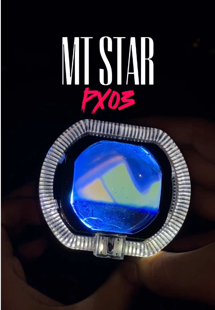 “px03 laser kecil tapi garang. mantap buat upgrade motor biar makin keliatan beda 🔥” #mtstar #px03 #biledlaser #lasermotor #lampumotor     