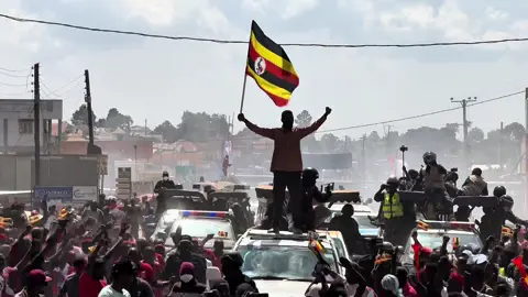 We have been greeted by another episode of provocations by the regime police in Kalagi, Mukono. They thought using teargas would break us down, but our vision for a refined New Uganda has kept us going. #ANewUgandaNow #ProtestVote2026  #PeoplePowerOurPower