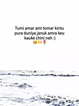Tumi amar ami tomar kintu  pura duniya januk amra keu  kauke chini nah :)🥺🫶🌷#foryou #foryoupage #fyppppppppppppppppppppppp 