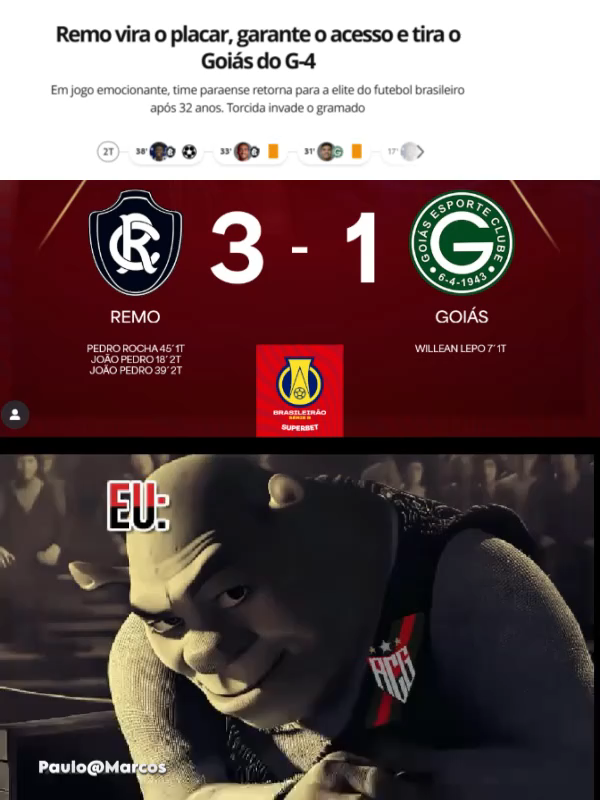 **NÃO VOU RIR… MAS TÁ DIFÍCIL 😭🤣🔥🐉** Eu falando pra mim mesmo: “Calma… controla… não vai rir… não vai rir…” 😌😶 Aí eu lembro da tabela… Da última rodada… E de quem não subiu… 😭🤣🔥 Pronto. Já era.  Eu tentando segurar a risada e ela escapando sozinha 😂😂😂🐉🔥 Texto ✍️🐉 Paulo Marcos Dragolino  Arte 🎨🐉 Paulo Marcos Dragolino  Edição de Vídeo 🎬🐉 Paulo Marcos Dragolino #️⃣ #SeguraRiso #DifícilDemais #GoiasNãoSubiu #DragãoFeliz 😂🔥🐉