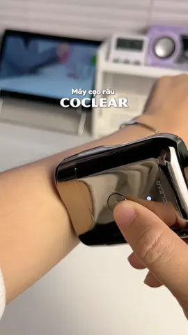 Máy cạo râu siu êm mà còn nhỏ gọn tiện lợi nữa ✨🙆‍♀️ #unboxing #maycaoraucoclear #maycaorau #coclear #maycaoraumini 