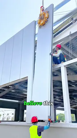 A 97,000-Square-Foot Factory Built in Just TWO Days?#speedbuild #building #oddlysatifying #fyp #foryou 