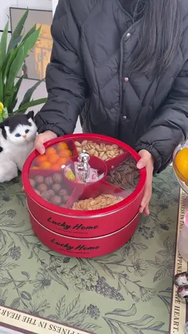 Hộp đựng mứt tết bánh kẹo #reviewdogiadung #giadungtienich #xh #dogiadung #hopdungbanhkeo 