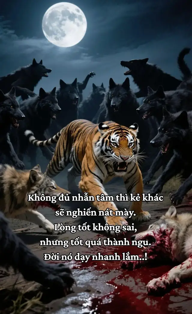 Không đủ nhẫn tâm thì kẻ khác sẽ nghiến nát mày. Lòng tốt không sai, nhưng tốt quá thành ngu. Ðời nó dạy nhanh lắm. #xh #luatdoi #fyp 