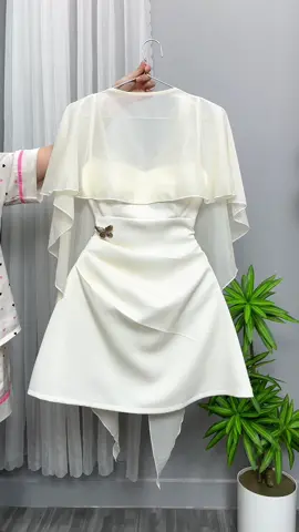 Váy kèm choàng #thoitrangnu #vayxinh #vaythietke #vayditiec #vaybigsize 