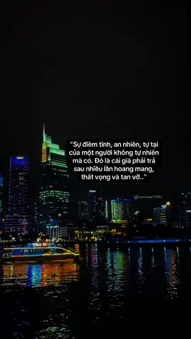 Khi bạn thấy một người như vậy. Đừng cố tìm hiểu họ đã trải qua những gì. Vì đối với họ bây giờ, có được ai thì tốt, không có được ai cũng chẳng sao. Quan trọng là họ không đánh mất chính mình..! #xuhuong #foryou  #tamtrang #story #summer9th6 