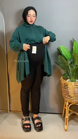 Legging bumil anti sesek nyaman banget #leggingbumil #leggingibuhamil #maternitypants 