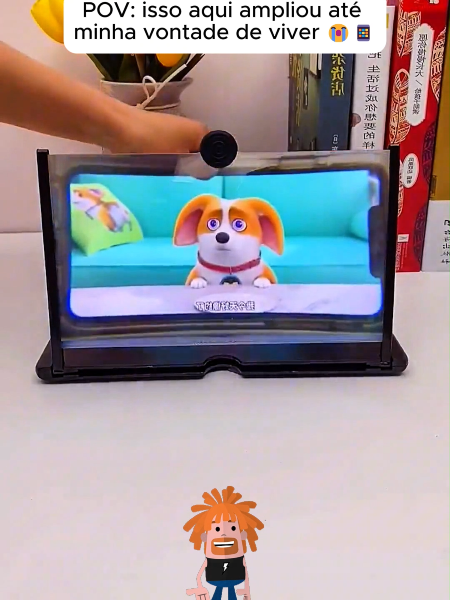 Aumenta a tela em segundos 👀📱 #promoção #gadgets #achadinhos #tiktokshop