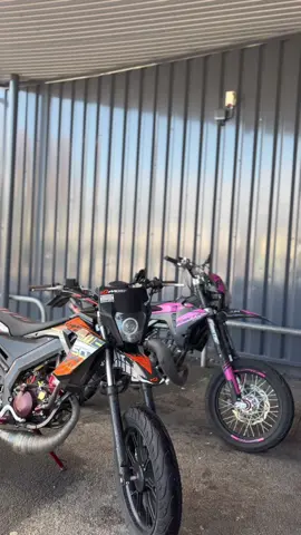 Faut pas j’oublie de lui rendre sa moto 🤗 #fyp #50cc #derbi #88cc #fantic 