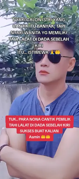 Hadir yuk nona pemilik tahu lalat di dada sebelah kiri #trandingvideo#fyppppppppppppppppppppppp #fypviralシ #viraltiktok 