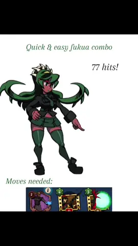 idk if i should keep doing combo ideas or smth else 😭😭 #skullgirlsfukua #skullgirls #fyp #viral #skullgirlscombos 