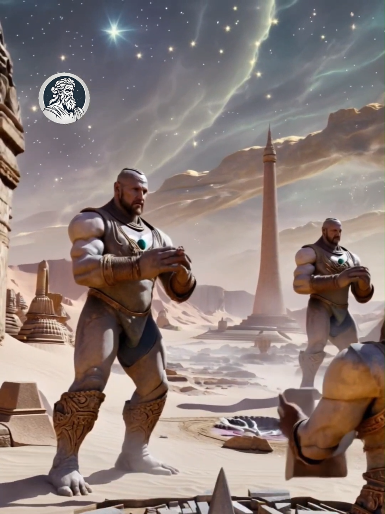 HOW THE PYRAMIDS WERE MADE #cadamitologia #fyp #ai #giants #egypt #desert #pyramids #alien