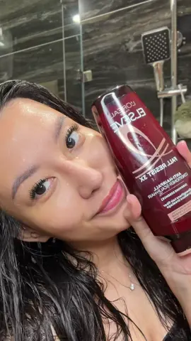 Replying to @🍑 Theia 🍑 sesuai garis pliz #Aminexil6WeeksChallenge #LOREALPARISHAIRCAREID