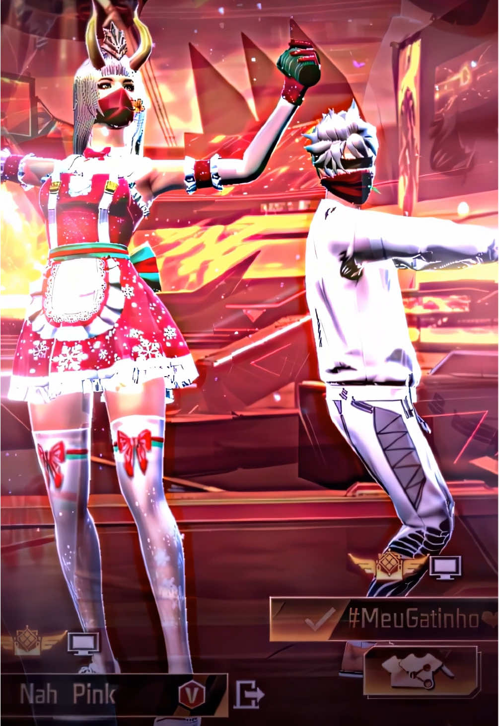 Xmas, @𝙏𝙖𝙠𝙚𝙙𝙖 🎄🎅🏻  #FreeFire #pinks💓 