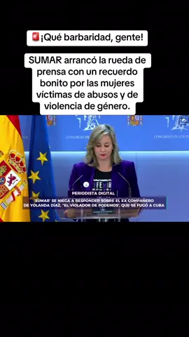 Pero cuando preguntado por el violador de Podemos, amigo de @Yolanda_Diaz que se fugó a Cuba, Martiño Ramos Soto😳