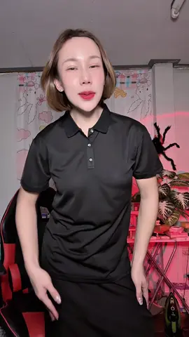 #เสื้อโปโล #เสื้อโปโลสีดำ #เสื้อสีดำ 