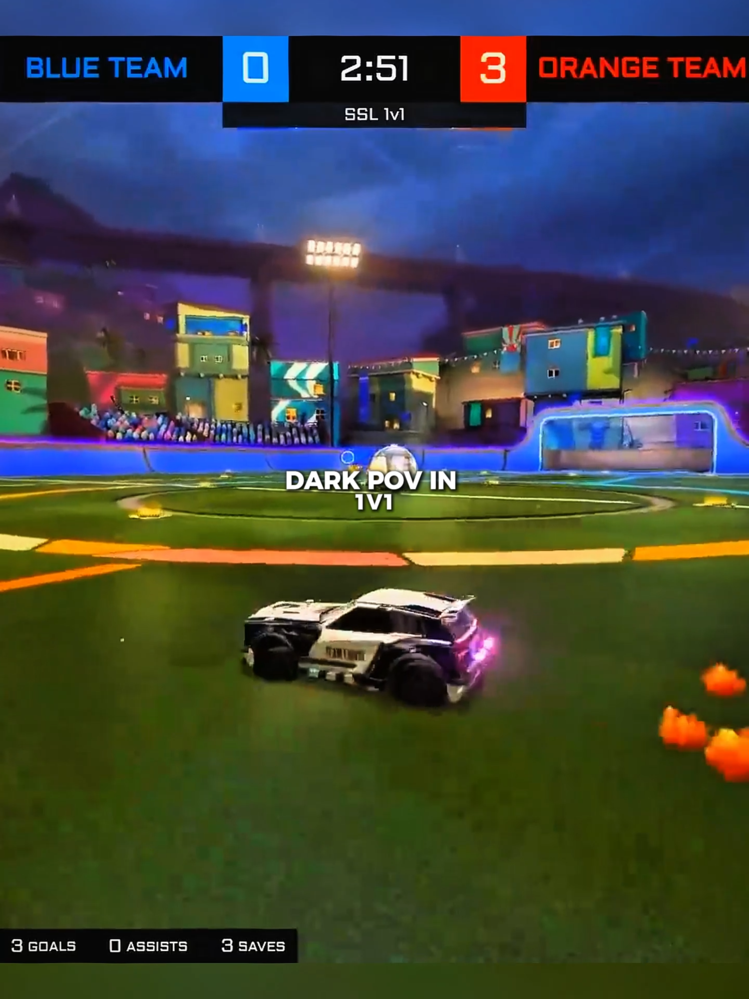 DARK POV IN 1V1 #rocketleaguehighlights #rocketleaguevideos #rlclips #rlcs #rl #edit