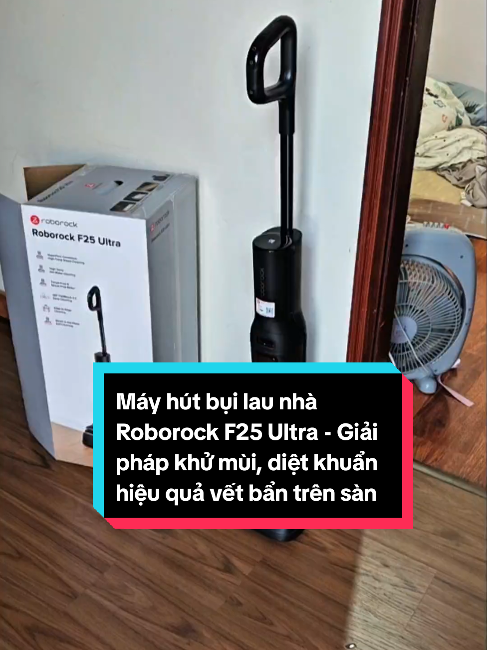 Máy hút bụi lau nhà Roborock F25 Ultra - Giải pháp khử mùi, diệt khuẩn hiệu quả vết bẩn trên sàn nhà #hiephongtechhome #roborockF25Ultra #mayhutbuicamtay #mayhutbui #reviewdogiadung 